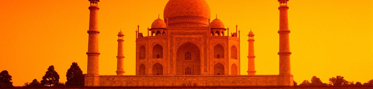 India Taj Mahal Atardecer 0